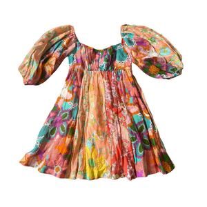 NEW Zimmermann Lola Floral Mini Dress